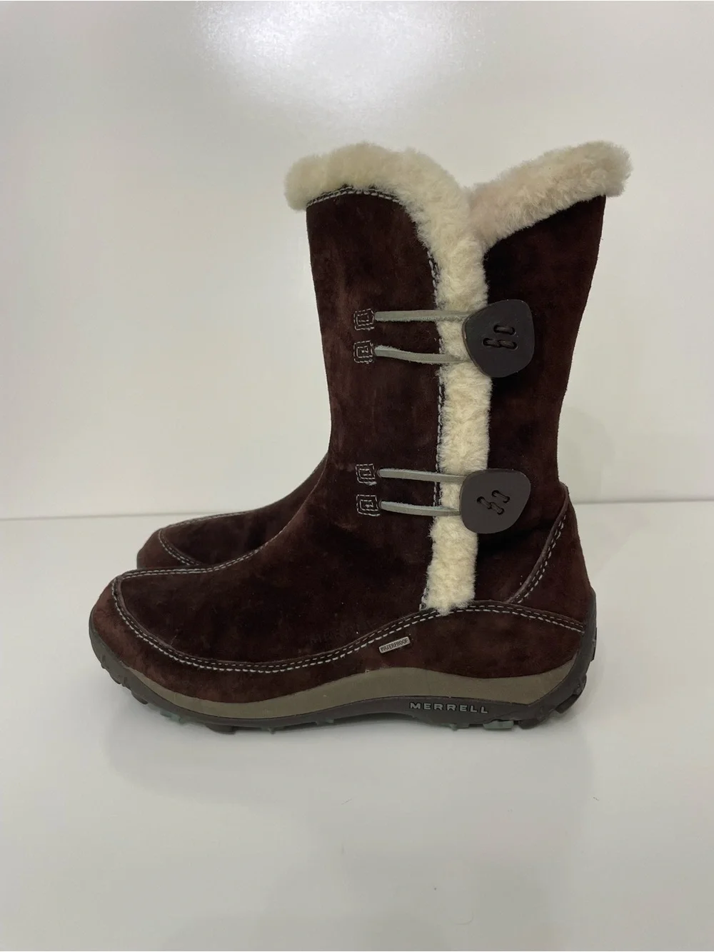 Merrell Yarra Chestnut Performance Boot Primaloft Womens 8 Gorpcore Cottagecore